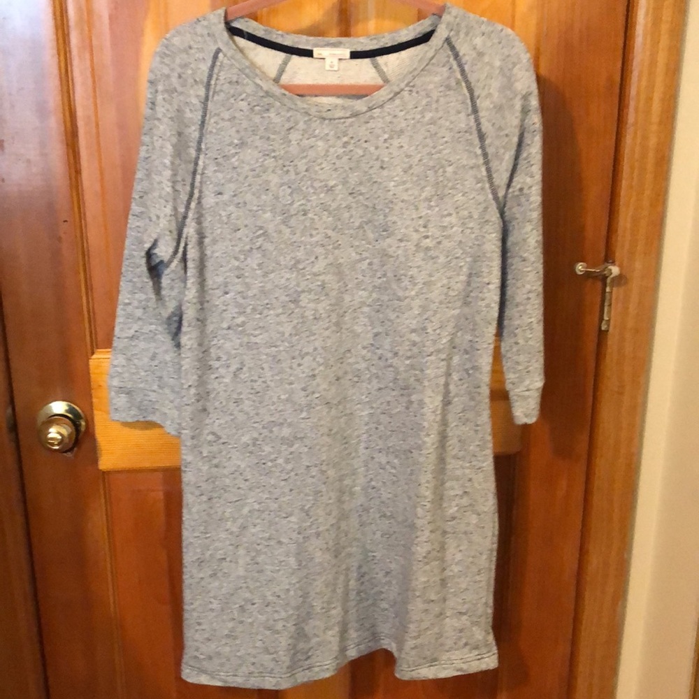 GAP heather gray sweater dress